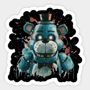 Fazbear Creepy Five Nights at Freddy's Sticker